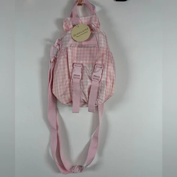 Blogilates Water Bottle Sling - Pink Gingham - Picture 6 of 10